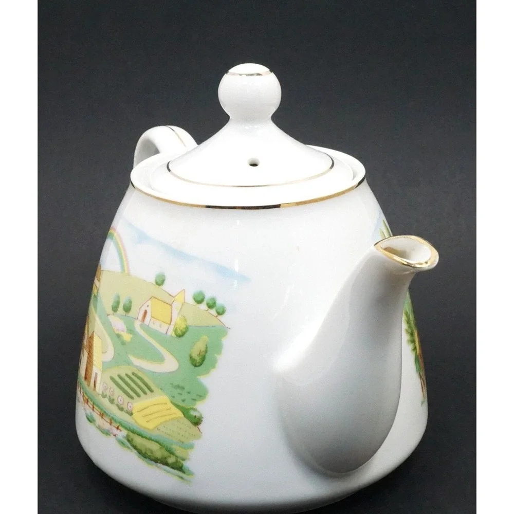 Vintage Porcelain Teapot 5